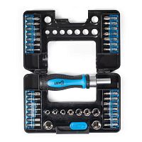 Отвертка реверсивная с битами КВТ НБ-38  картинка